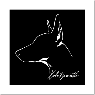 Proud Xoloitzcuintli profile dog lover Posters and Art